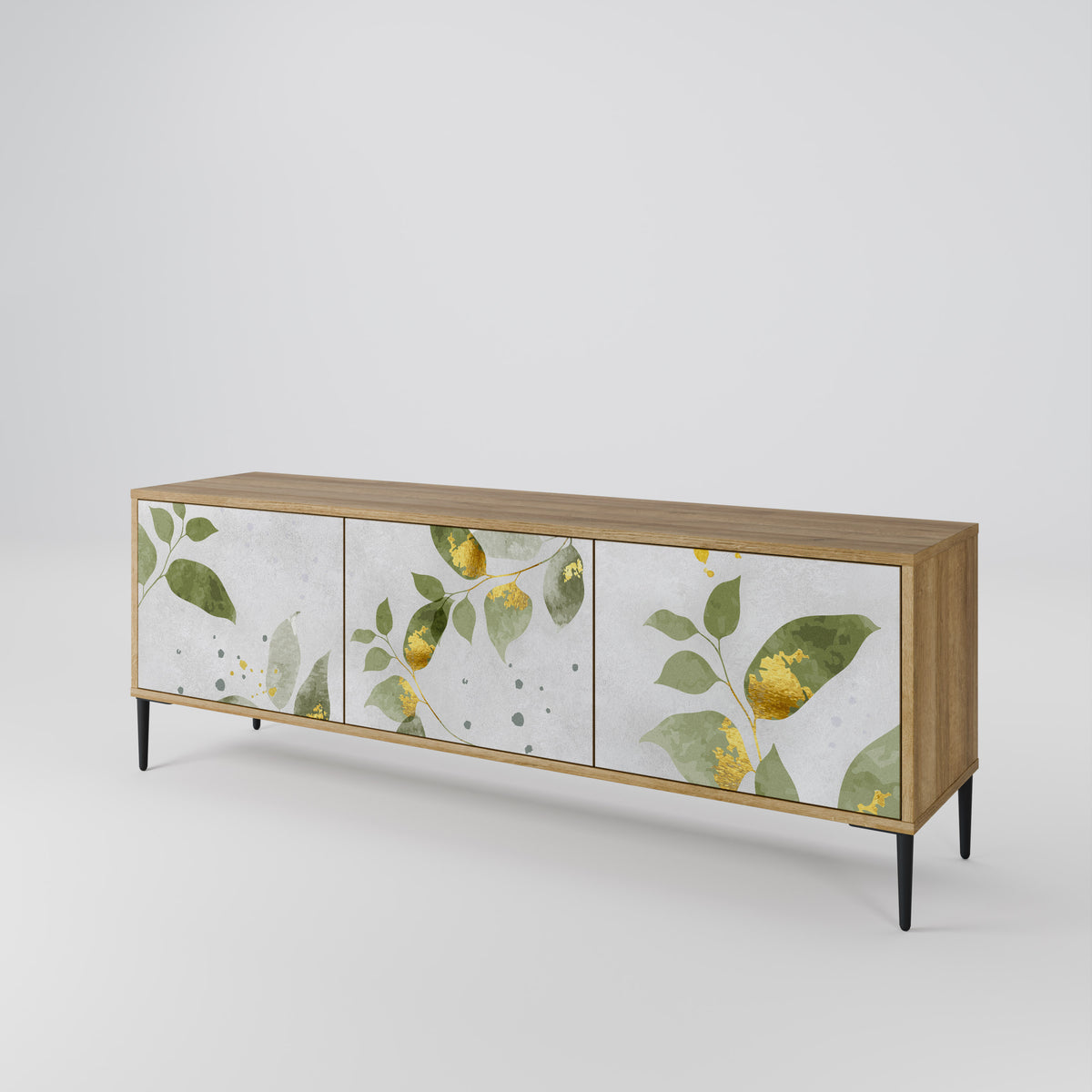 ELEGANT BOTANICS 3-türiges TV-Lowboard