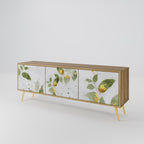 ELEGANT BOTANICS TV-Lowboard mit 3 Türen in Eiche-Optik