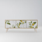 ELEGANT BOTANICS TV-Lowboard mit 3 Türen in Eiche-Optik