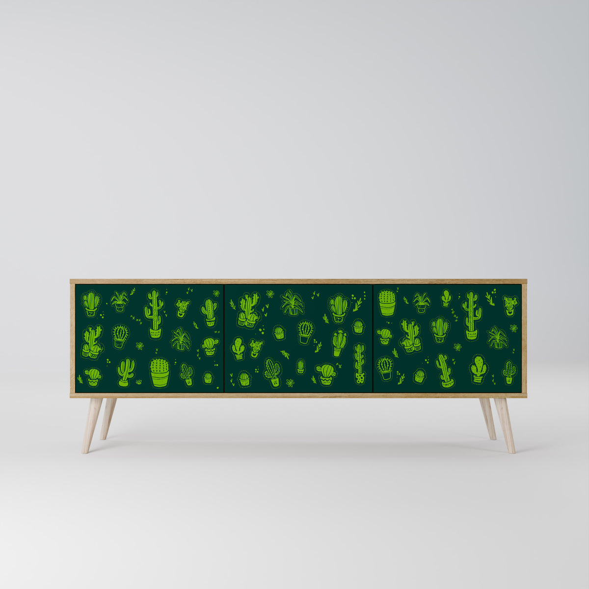 DESERT GREEN 3-türiges TV-Lowboard