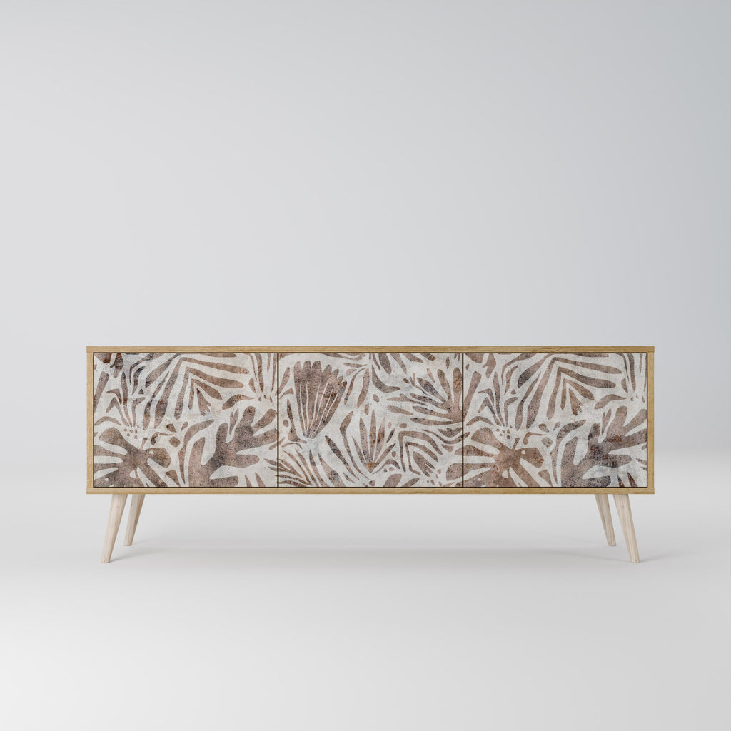 PASSING TIME TV-Lowboard mit 3 Türen in Eiche-Optik