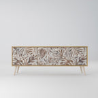 PASSING TIME TV-Lowboard mit 3 Türen in Eiche-Optik