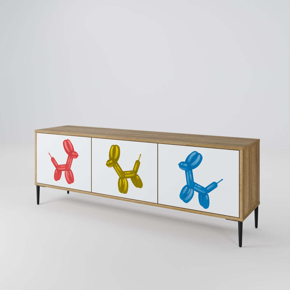 CHILDHOOD MEMORY 3-türiges TV-Lowboard