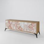 AUTUMN FRAGILITY TV-Lowboard mit 3 Türen in Eiche-Optik