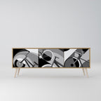 BIKE ENERGY TV-Lowboard mit 3 Türen in Eiche-Optik