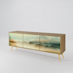 MORNING BY THE LAKE TV-Lowboard mit 3 Türen in Eiche-Optik