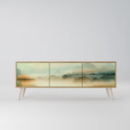 MORNING BY THE LAKE TV-Lowboard mit 3 Türen in Eiche-Optik