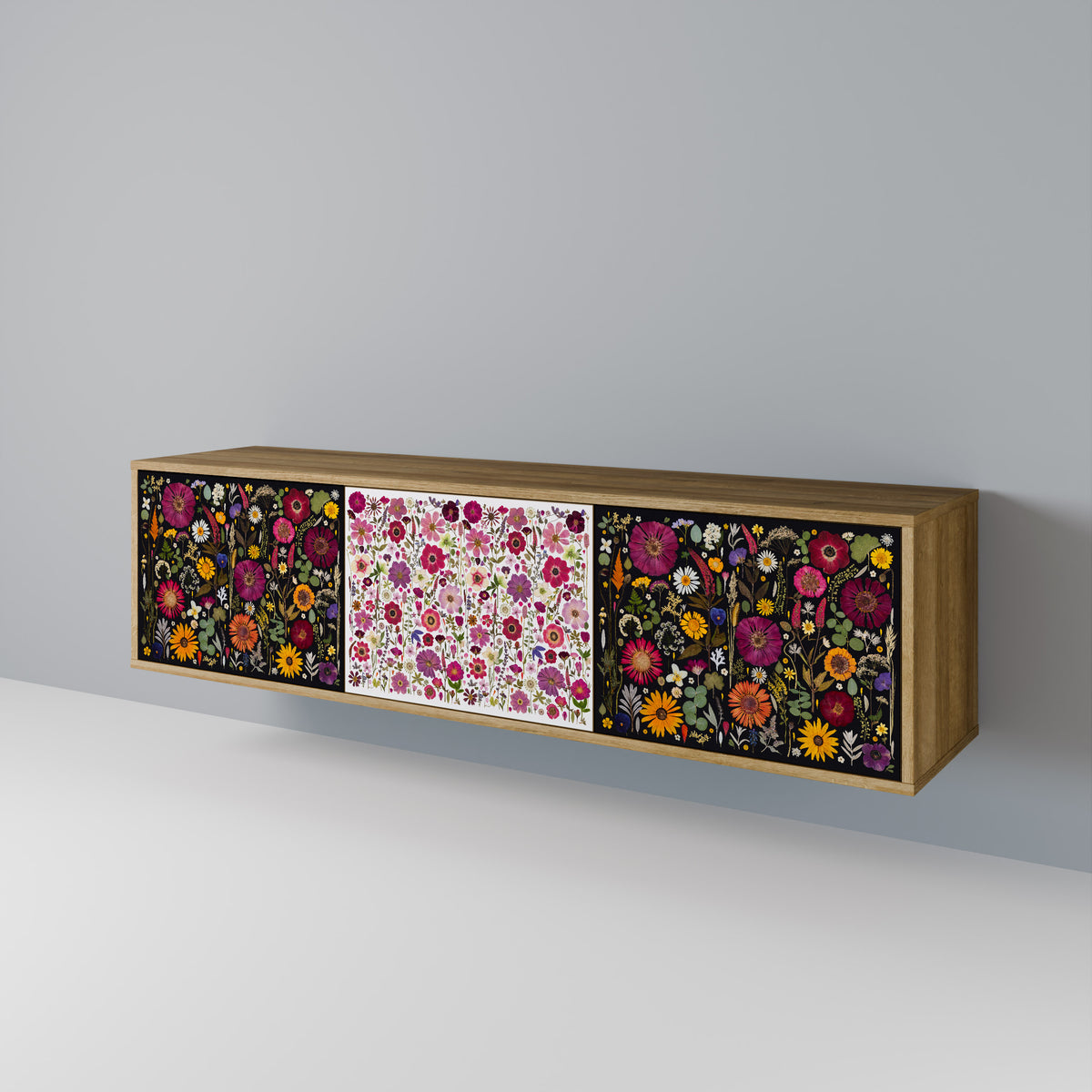 DAYNITE GARDEN 3-Door TV Cabinet