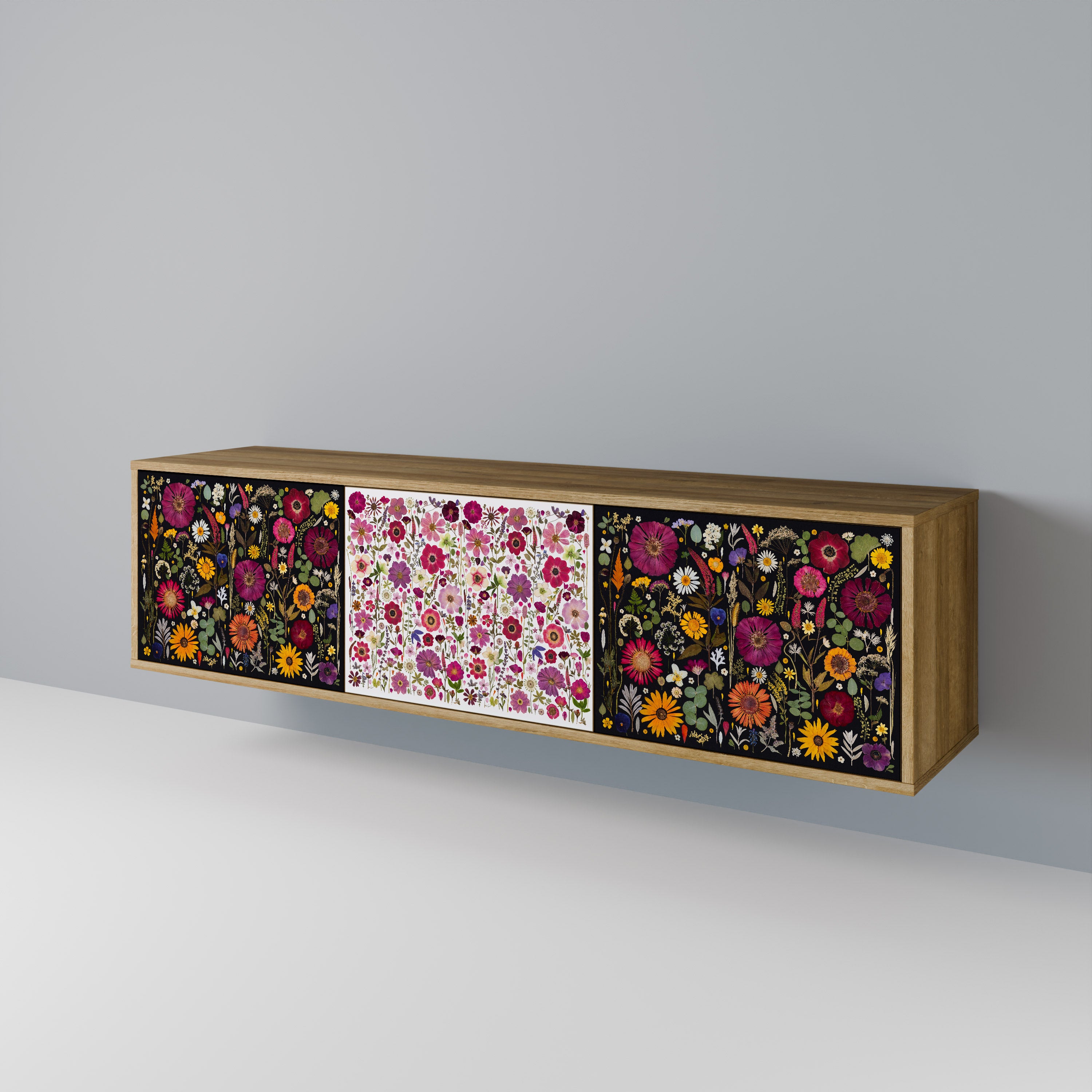 DAYNITE GARDEN 3-Door TV Cabinet