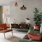 AVIAN GREENERY TV-Lowboard mit 3 Türen in Eiche-Optik