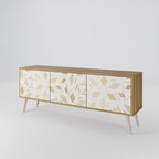 SPOTTED DAZE TV-Lowboard mit 3 Türen in Eiche-Optik