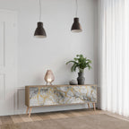 TIMELESS GLIDE TV-Lowboard mit 3 Türen in Eiche-Optik