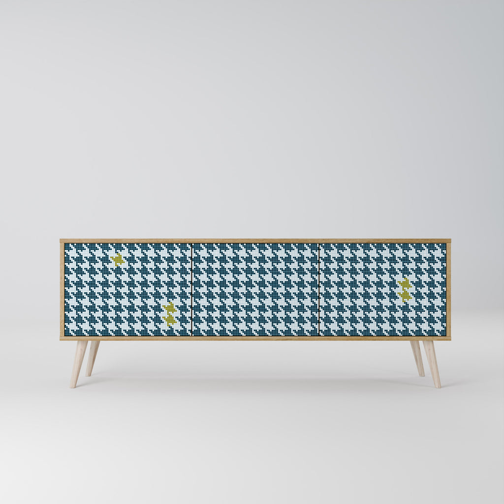 OUT OF CONTEXT TV-Lowboard mit 3 Türen in Eiche-Optik