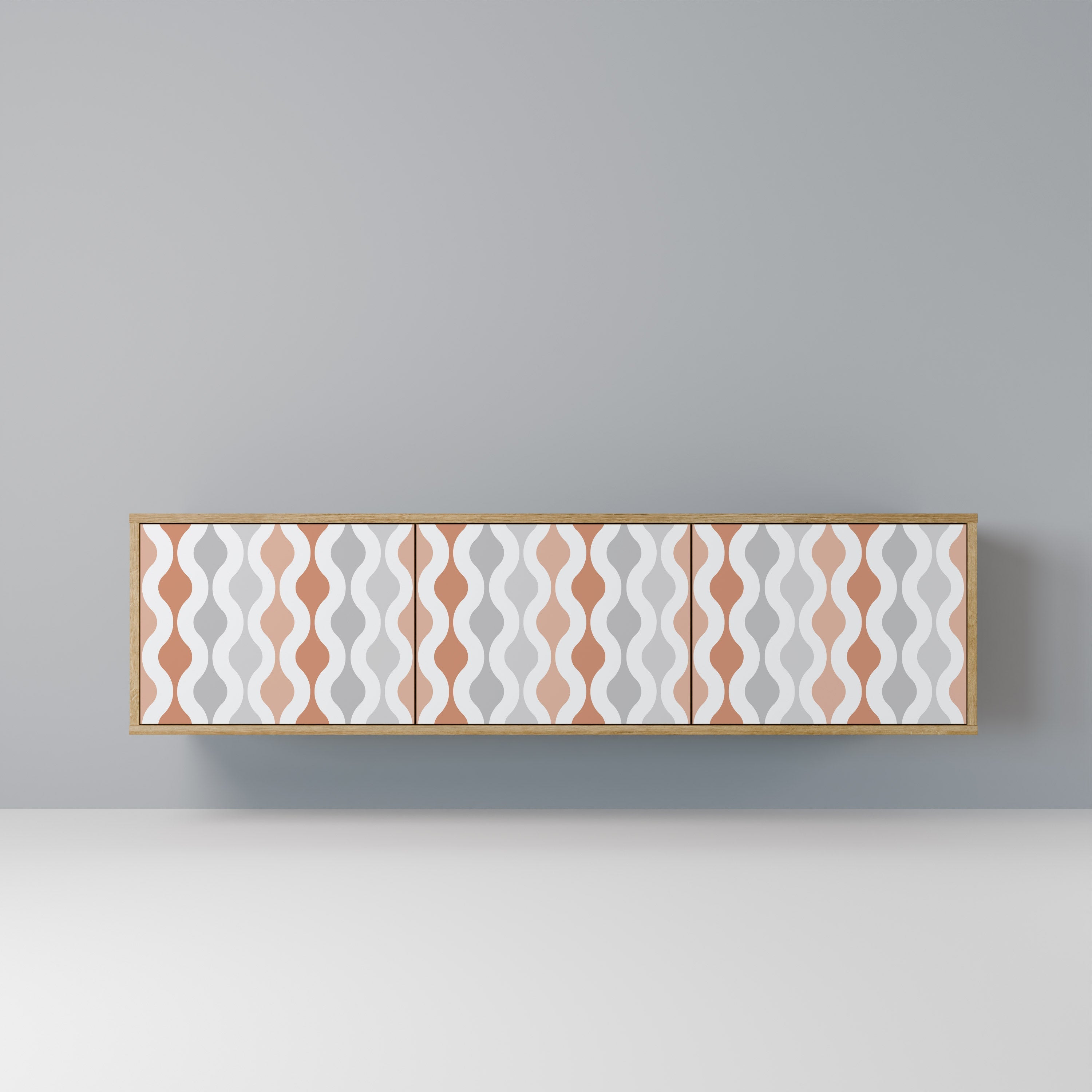 HAZY NOSTALGIA TV-Lowboard mit 3 Türen in Eiche-Optik