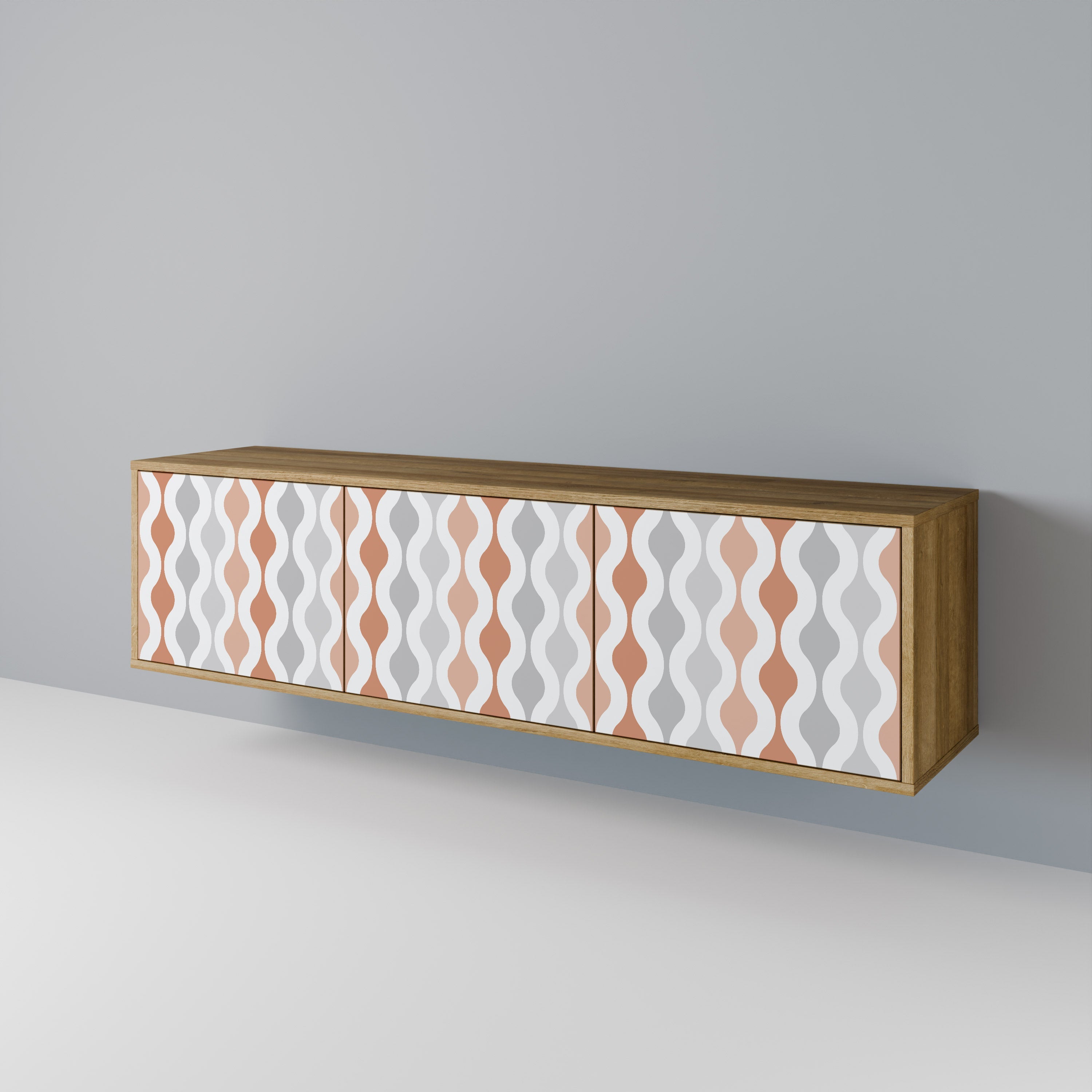 HAZY NOSTALGIA TV-Lowboard mit 3 Türen in Eiche-Optik