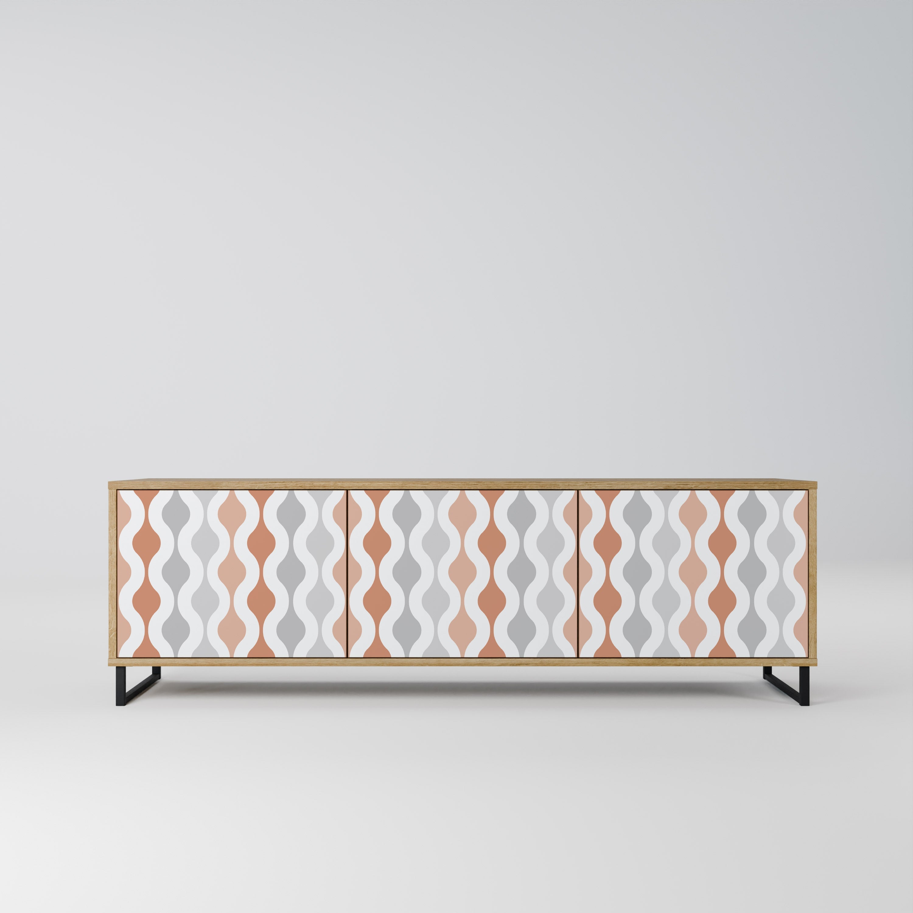 HAZY NOSTALGIA TV-Lowboard mit 3 Türen in Eiche-Optik