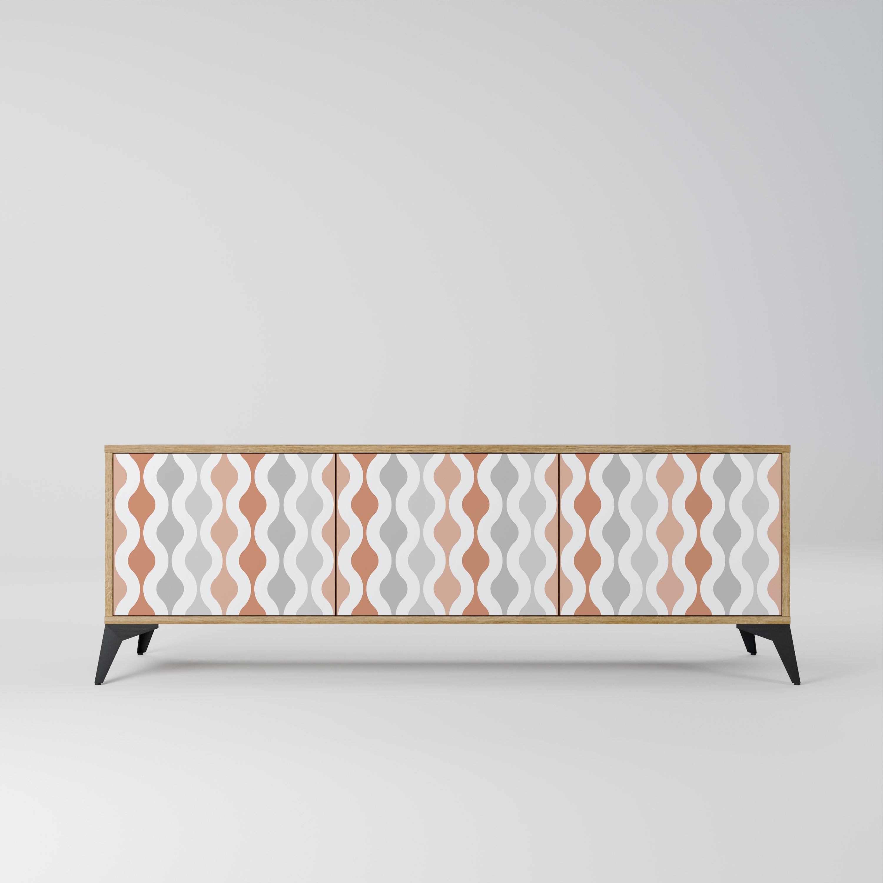 HAZY NOSTALGIA TV-Lowboard mit 3 Türen in Eiche-Optik