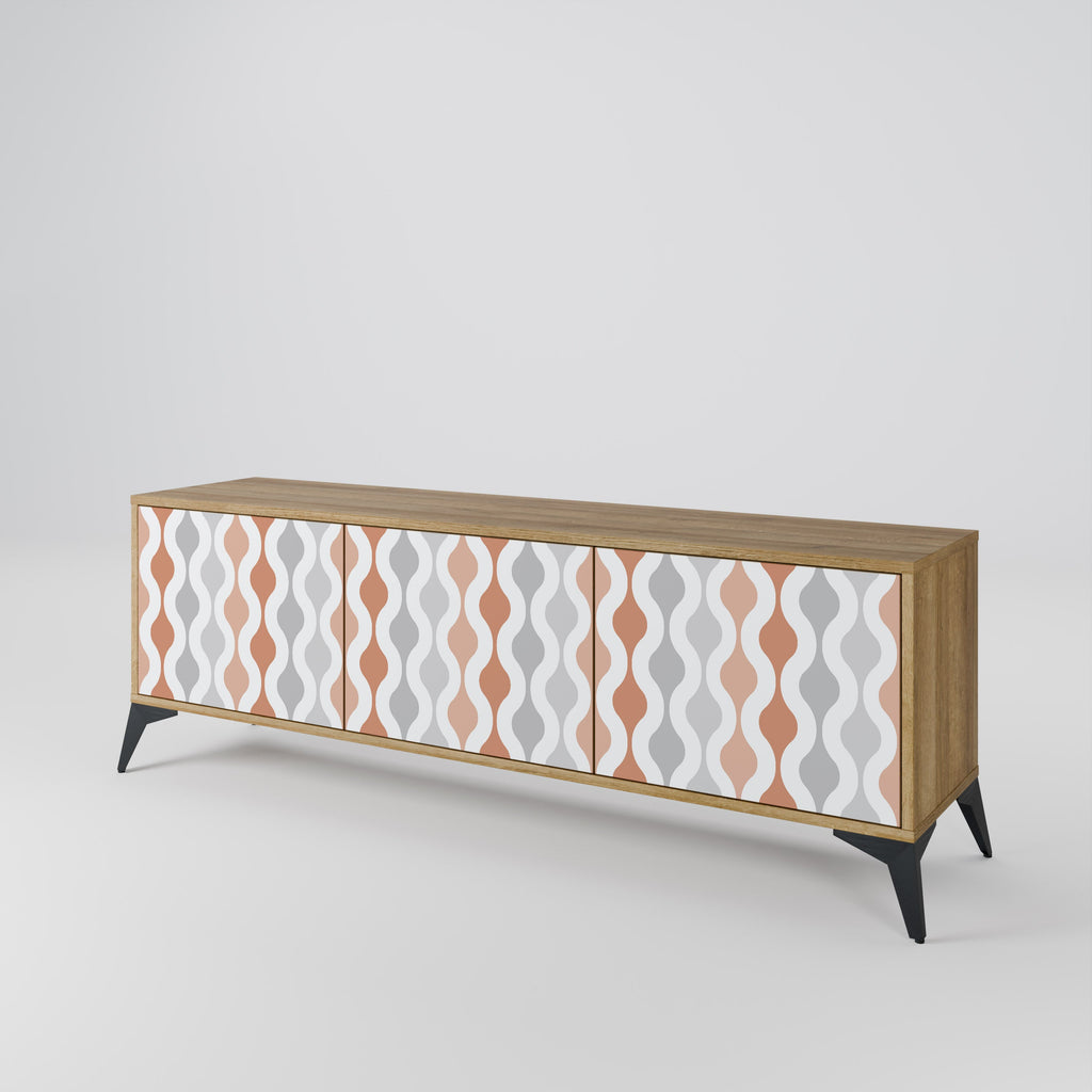 HAZY NOSTALGIA TV-Lowboard mit 3 Türen in Eiche-Optik