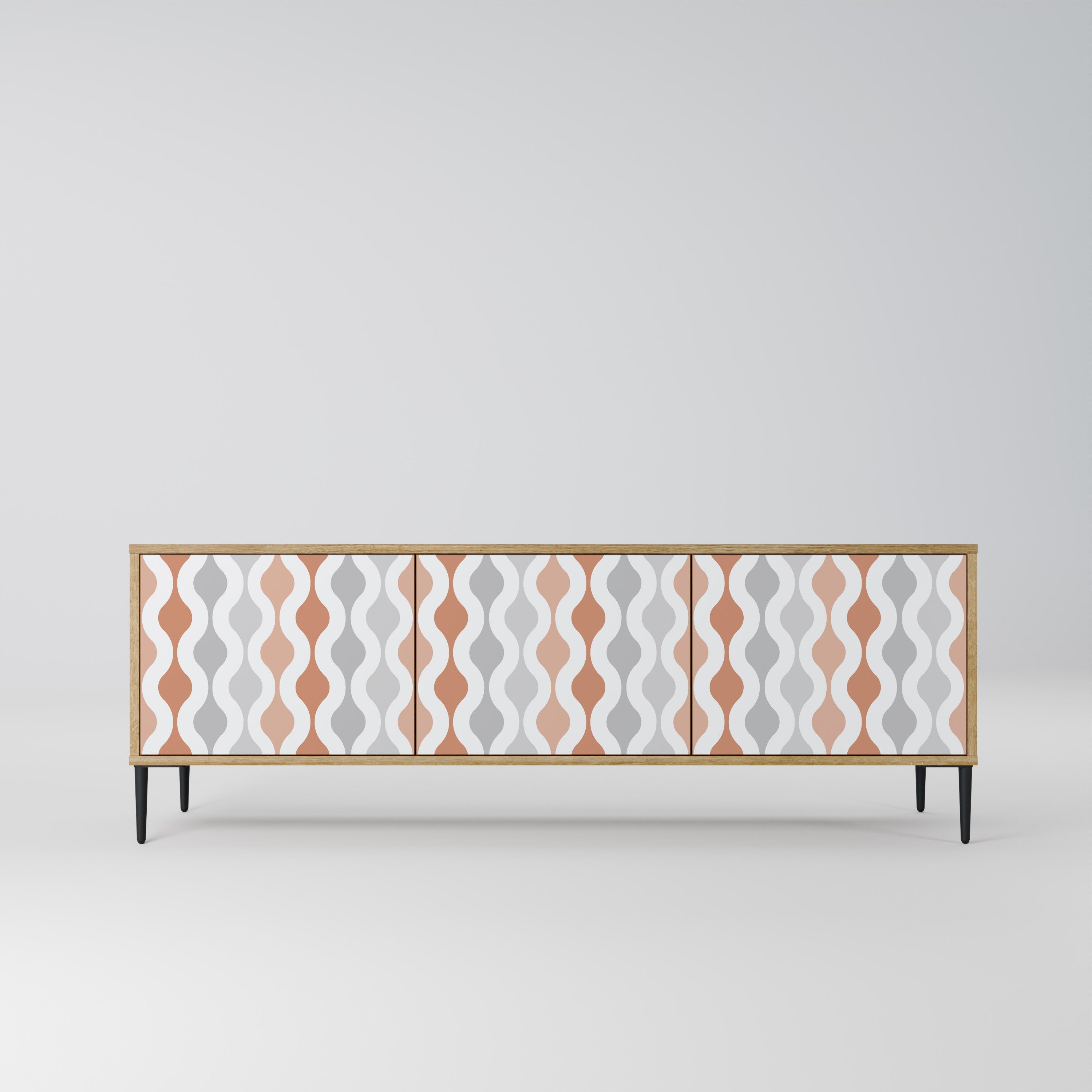 HAZY NOSTALGIA TV-Lowboard mit 3 Türen in Eiche-Optik