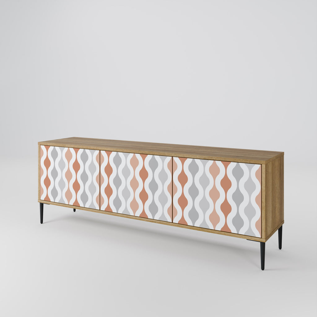 HAZY NOSTALGIA TV-Lowboard mit 3 Türen in Eiche-Optik