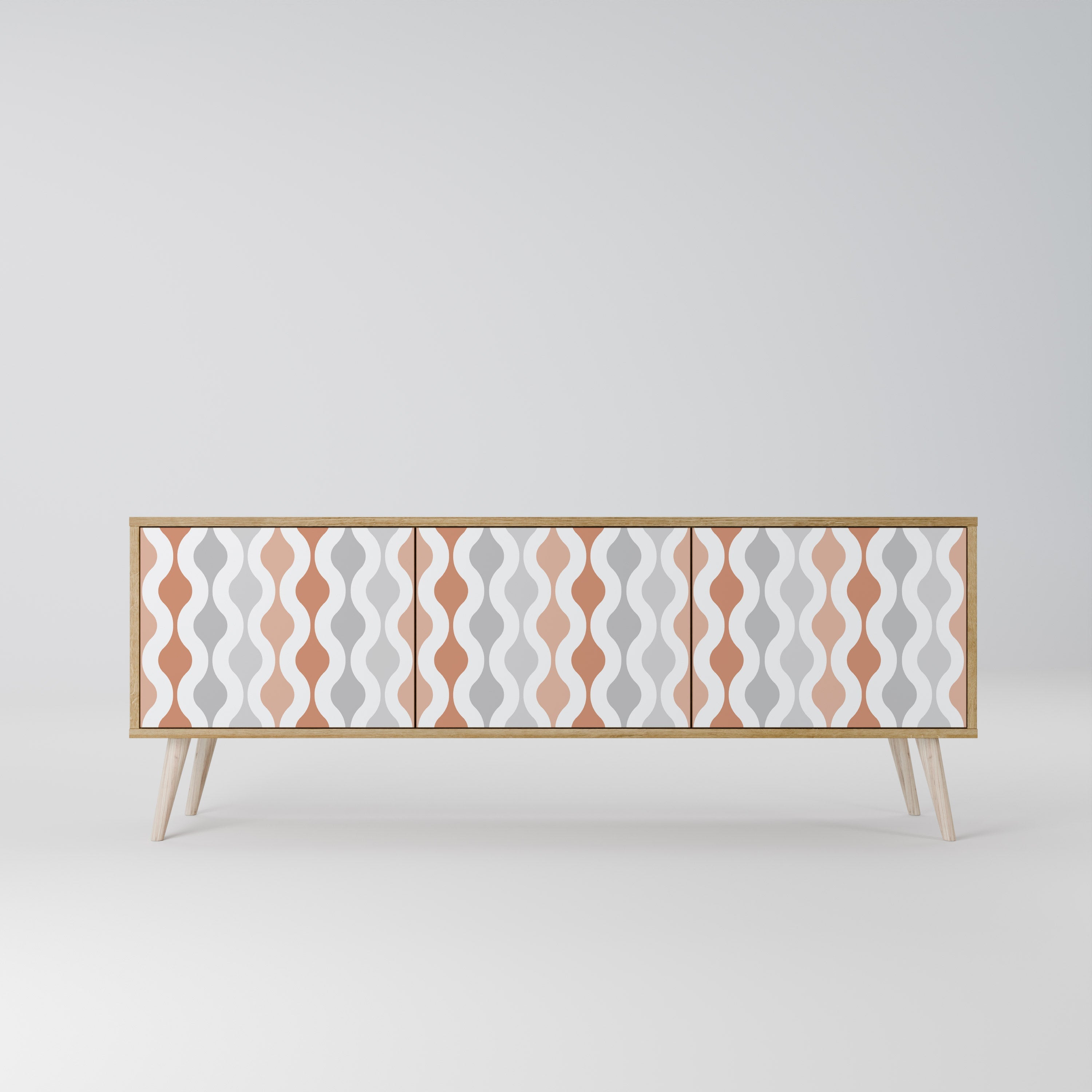 HAZY NOSTALGIA TV-Lowboard mit 3 Türen in Eiche-Optik