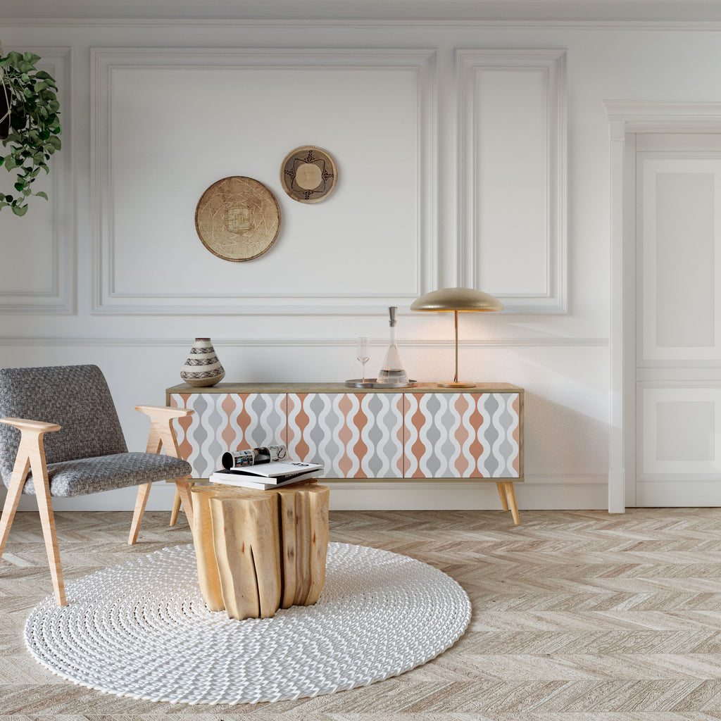 HAZY NOSTALGIA TV-Lowboard mit 3 Türen in Eiche-Optik