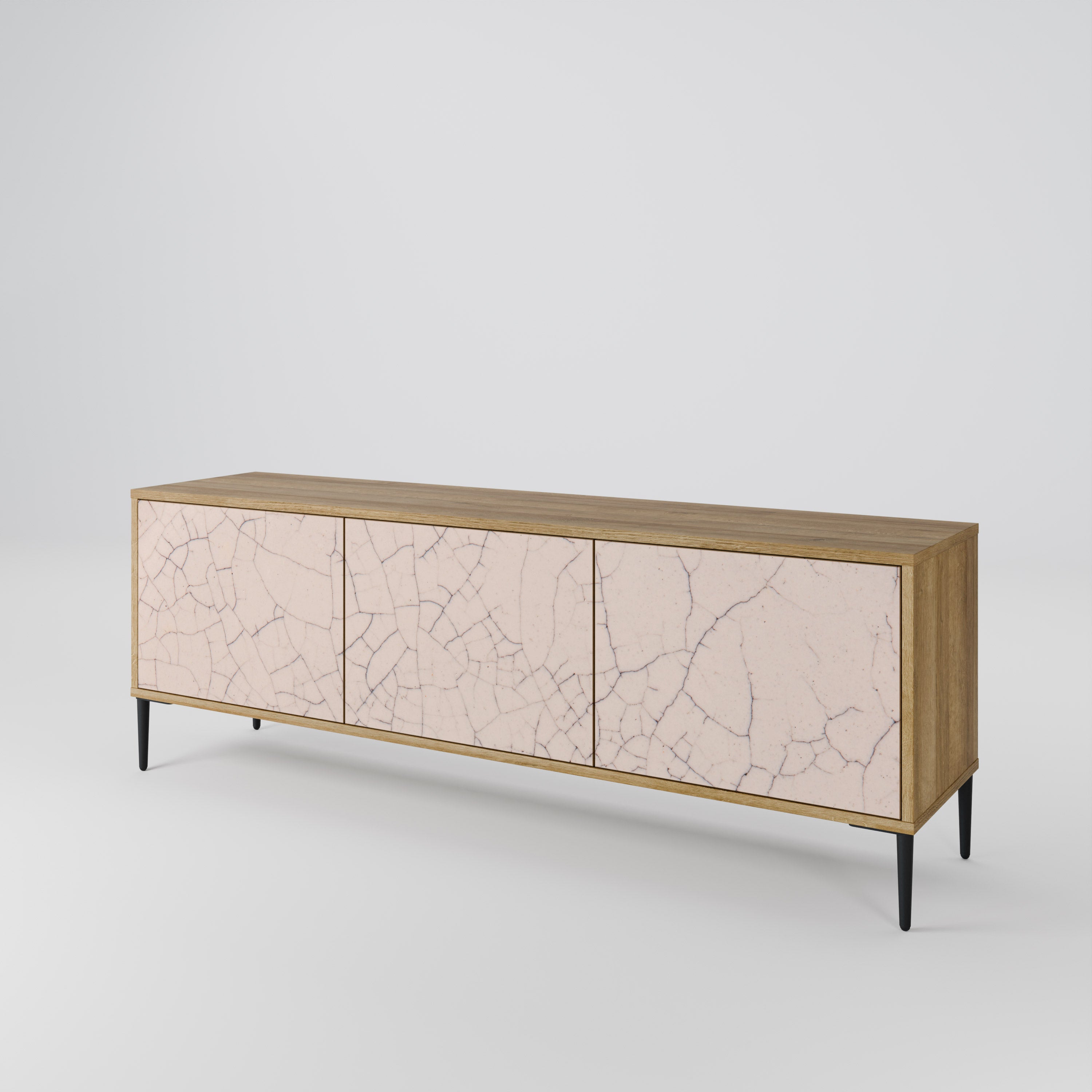 CERAMIC TEXTURE 3-Door TV Cabinet