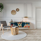 CRACKED ILLUSION TV-Lowboard mit 3 Türen in Eiche-Optik