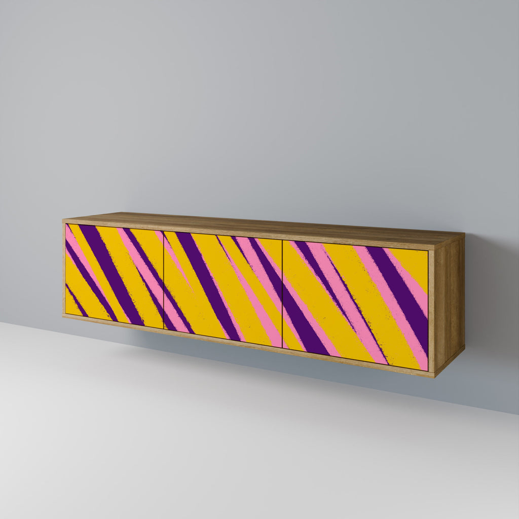 DREAMS COME TRUE TV-Lowboard mit 3 Türen in Eiche-Optik