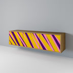 DREAMS COME TRUE TV-Lowboard mit 3 Türen in Eiche-Optik