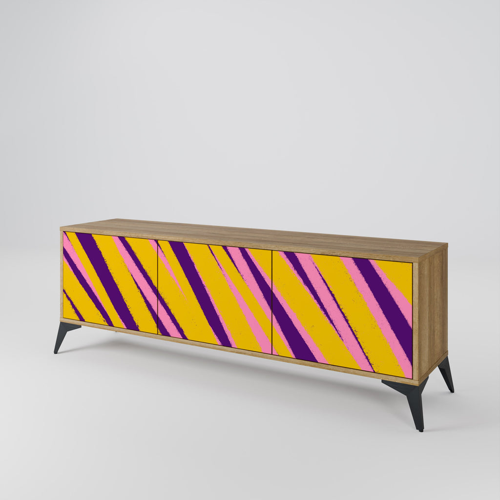 DREAMS COME TRUE TV-Lowboard mit 3 Türen in Eiche-Optik