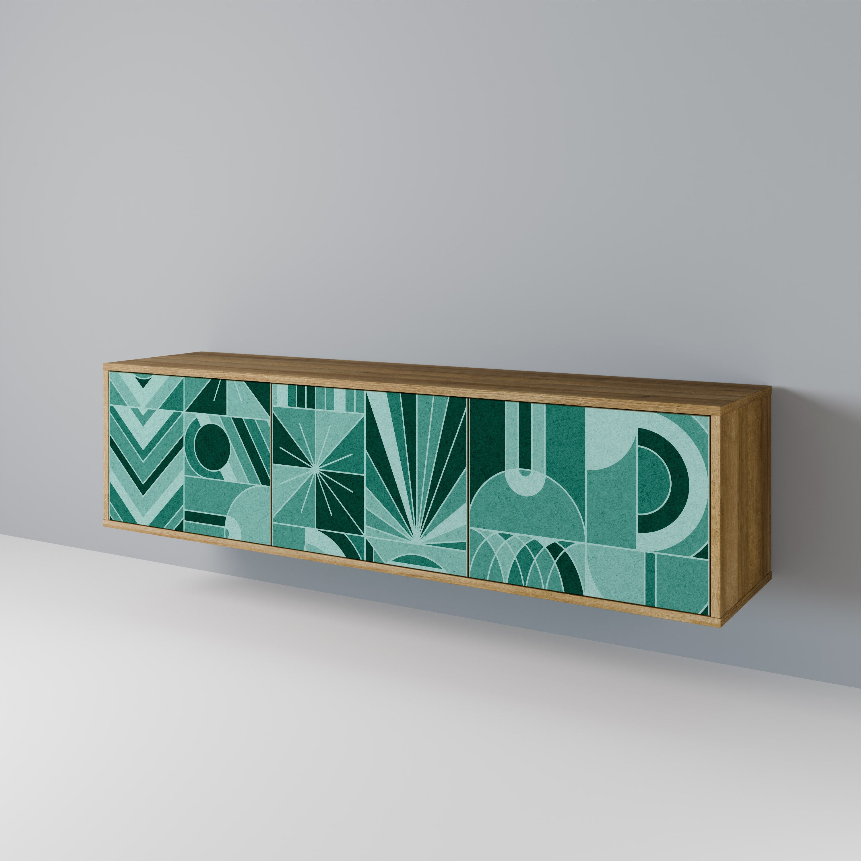 HARMONIC GRID 3-Door TV Cabinet