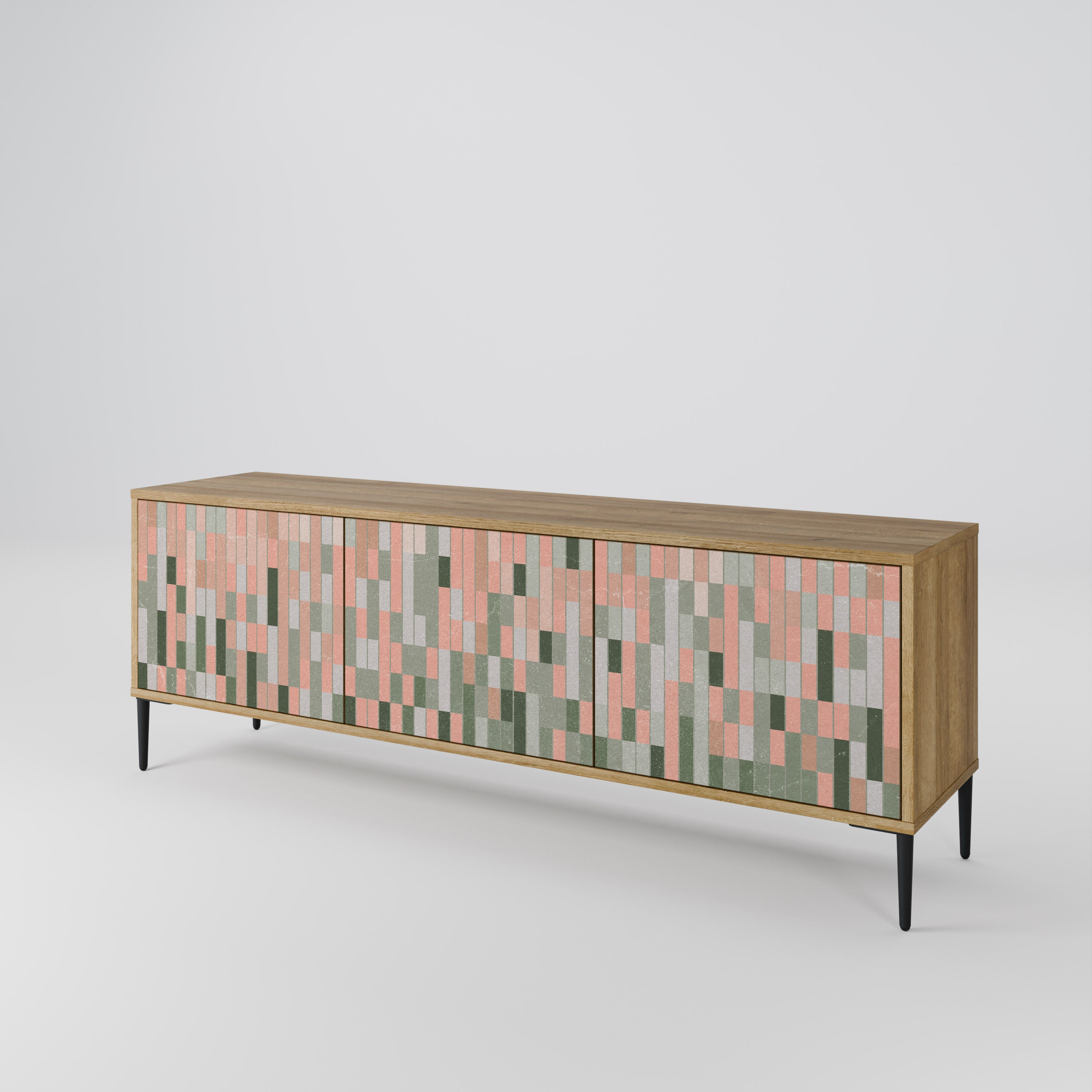 BUILDING THE FUTURE 3-Door TV Cabinet