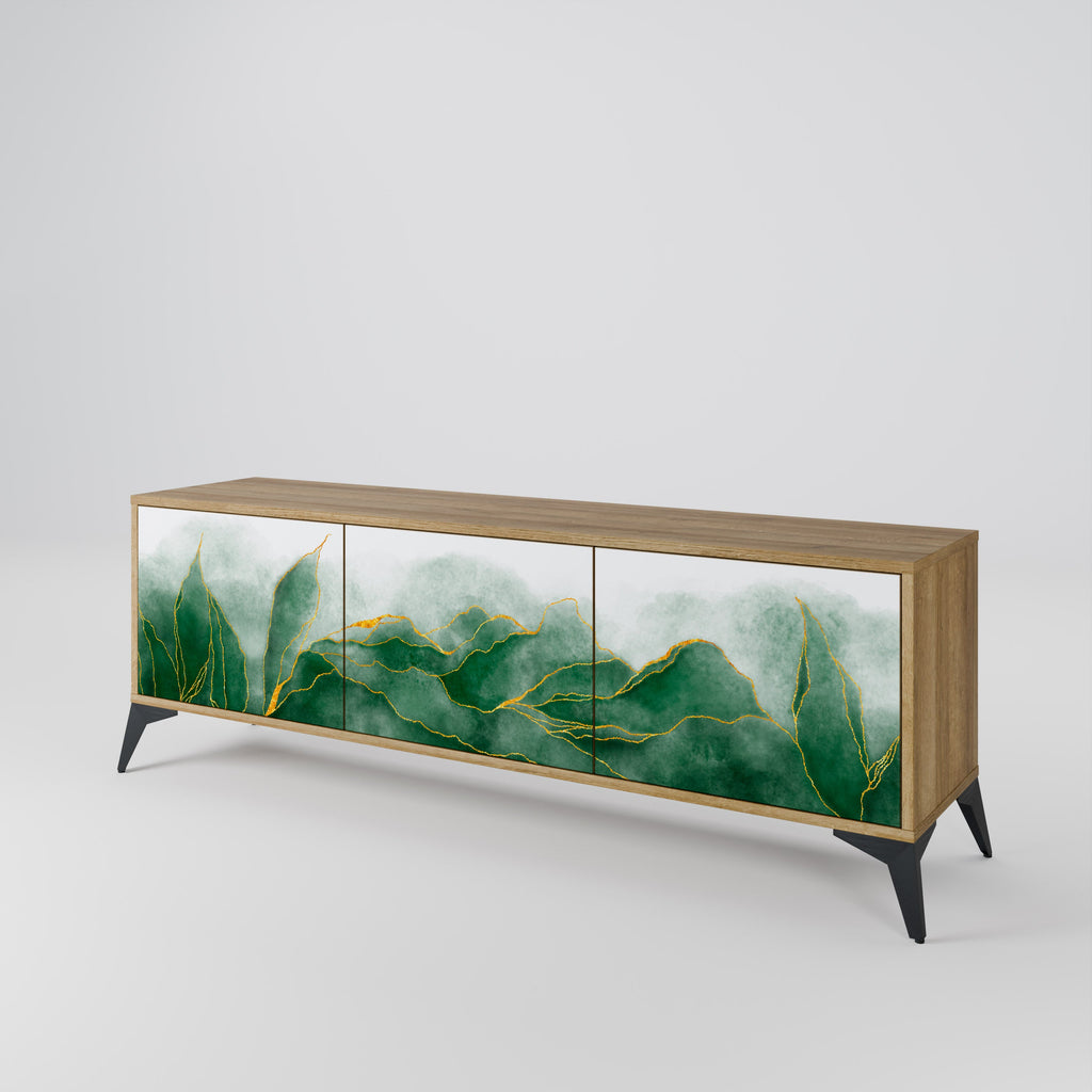 EXPENSIVE NATURE TV-Lowboard mit 3 Türen in Eiche-Optik