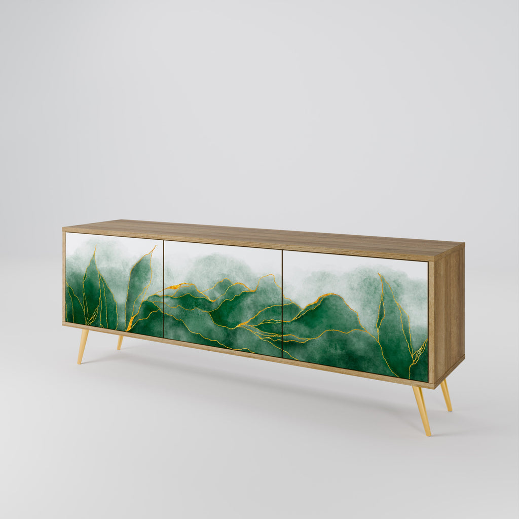 EXPENSIVE NATURE TV-Lowboard mit 3 Türen in Eiche-Optik