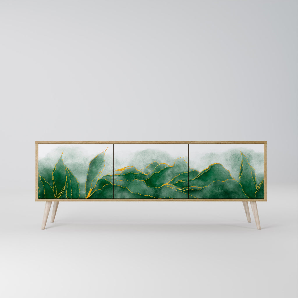 EXPENSIVE NATURE TV-Lowboard mit 3 Türen in Eiche-Optik