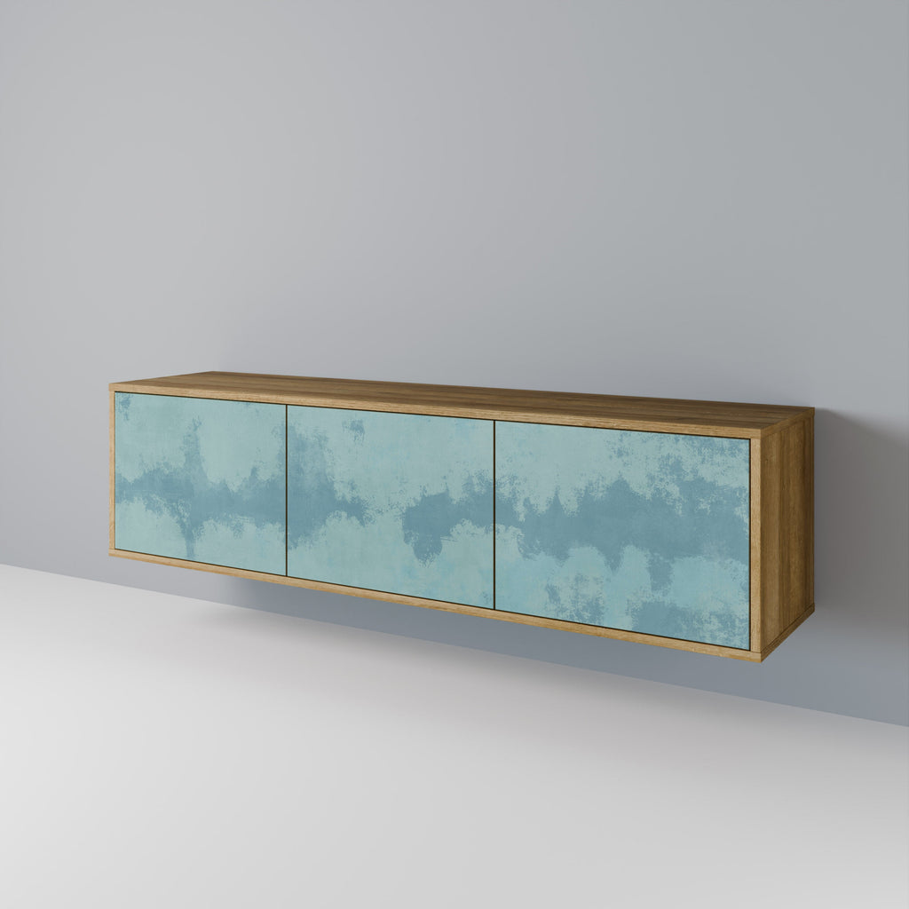 SKY WASH TV-Lowboard mit 3 Türen in Eiche-Optik