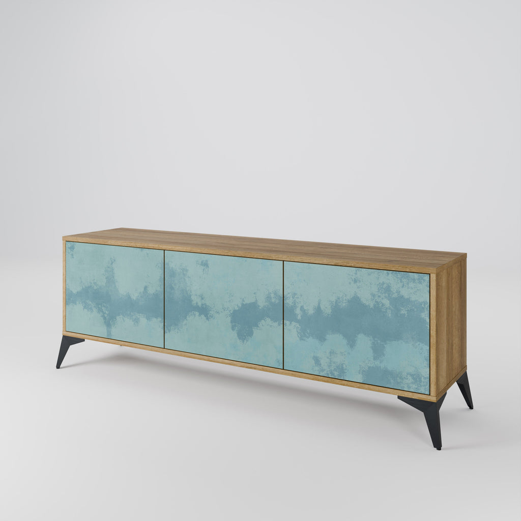 SKY WASH TV-Lowboard mit 3 Türen in Eiche-Optik