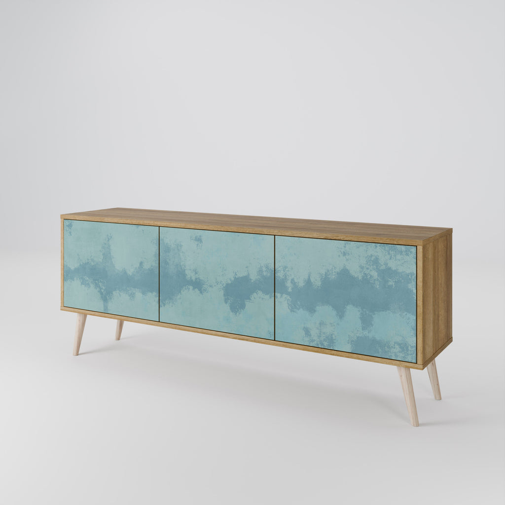 SKY WASH TV-Lowboard mit 3 Türen in Eiche-Optik