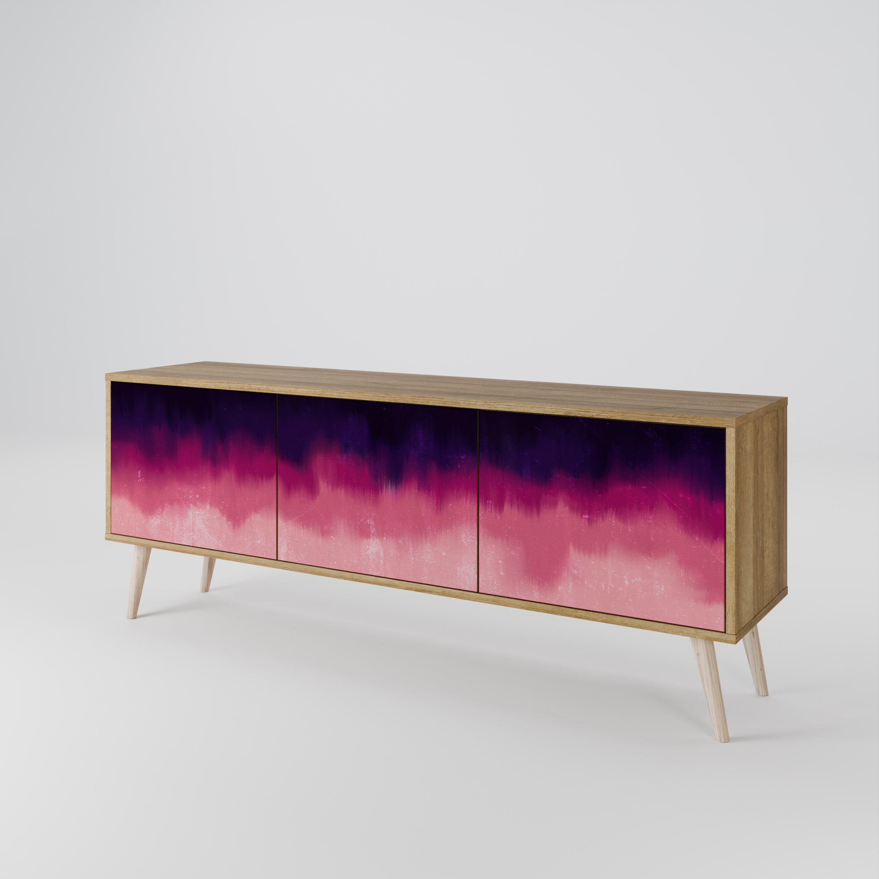 AURORA BOREALIS 3-Door TV Cabinet