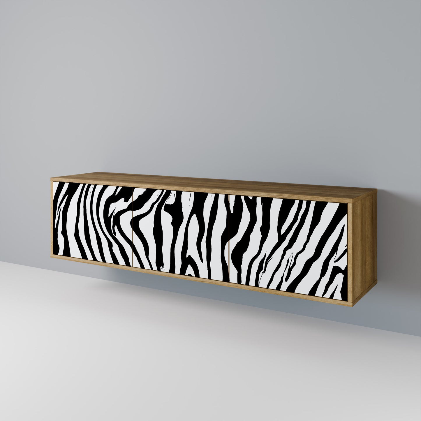 SPLENDID ZEBRA 3-türiges TV-Lowboard