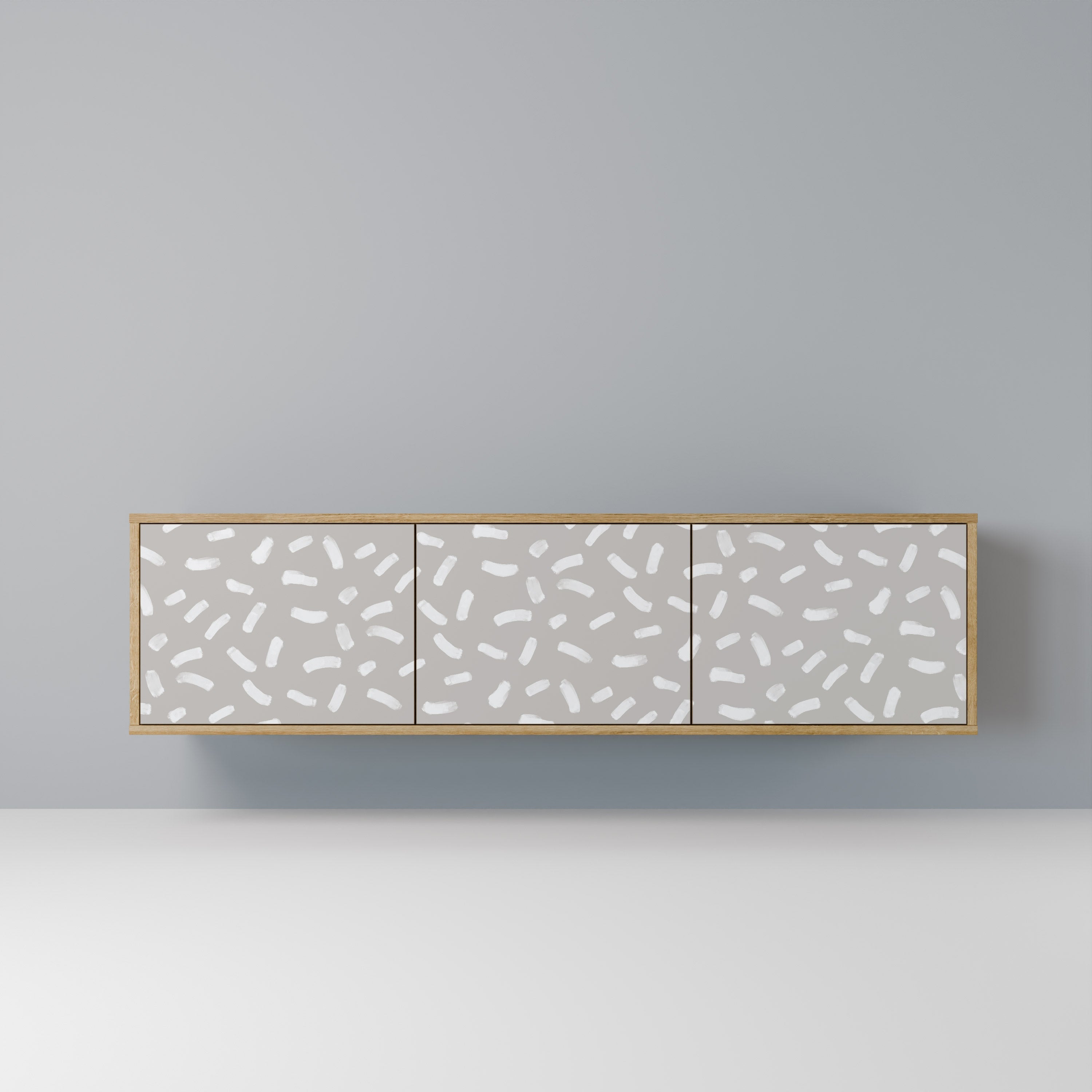 PASSING SECONDS TV-Lowboard mit 3 Türen in Eiche-Optik