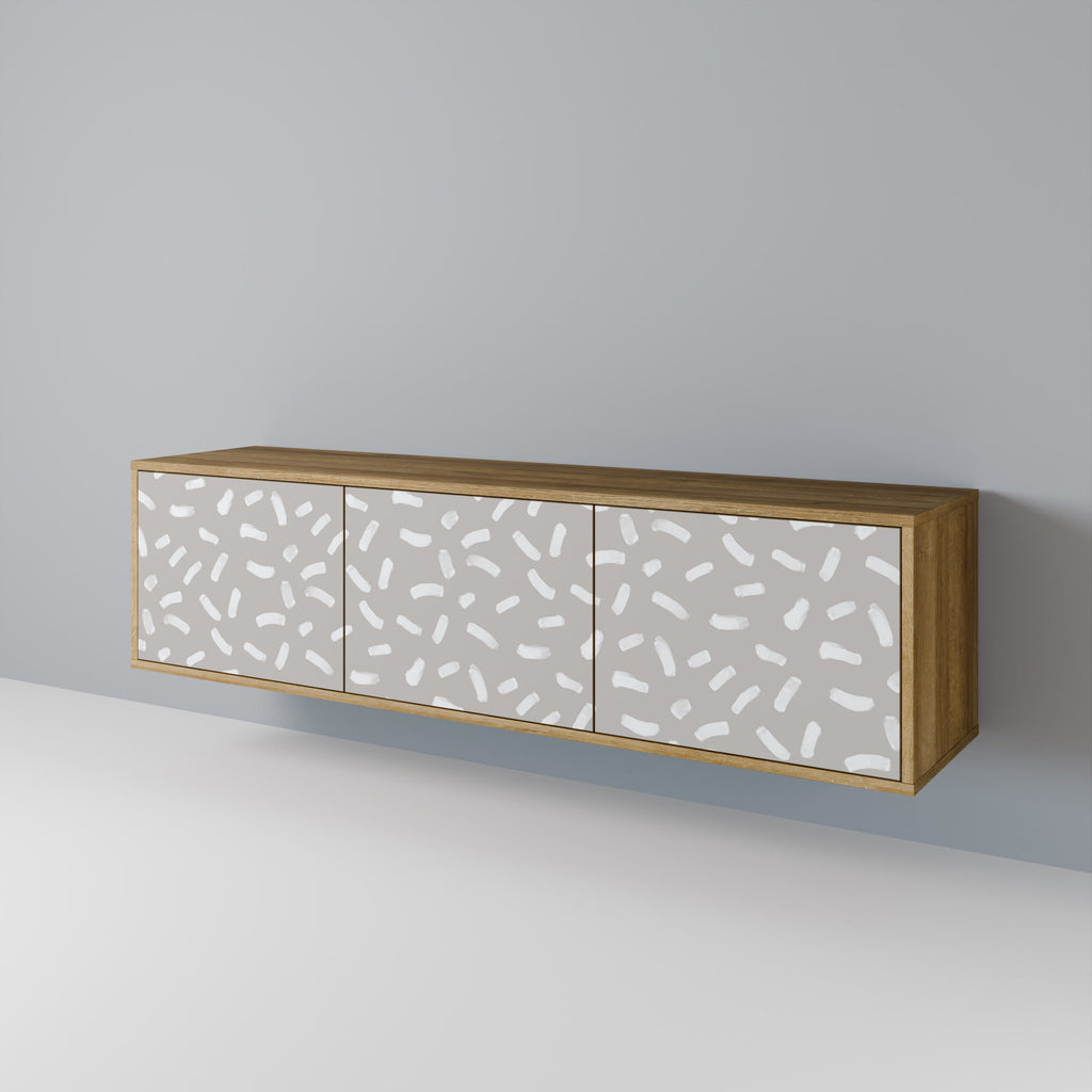 PASSING SECONDS TV-Lowboard mit 3 Türen in Eiche-Optik