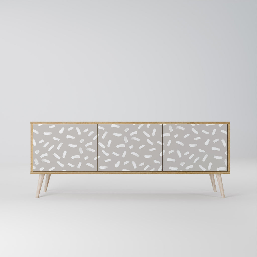 PASSING SECONDS TV-Lowboard mit 3 Türen in Eiche-Optik