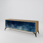 CELESTIAL FALL TV-Lowboard mit 3 Türen in Eiche-Optik