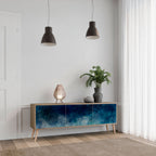 CELESTIAL FALL TV-Lowboard mit 3 Türen in Eiche-Optik