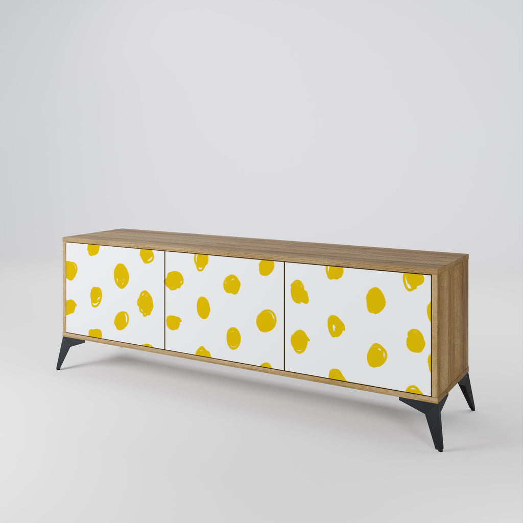 RADIANT REVERIE TV-Lowboard mit 3 Türen in Eiche-Optik