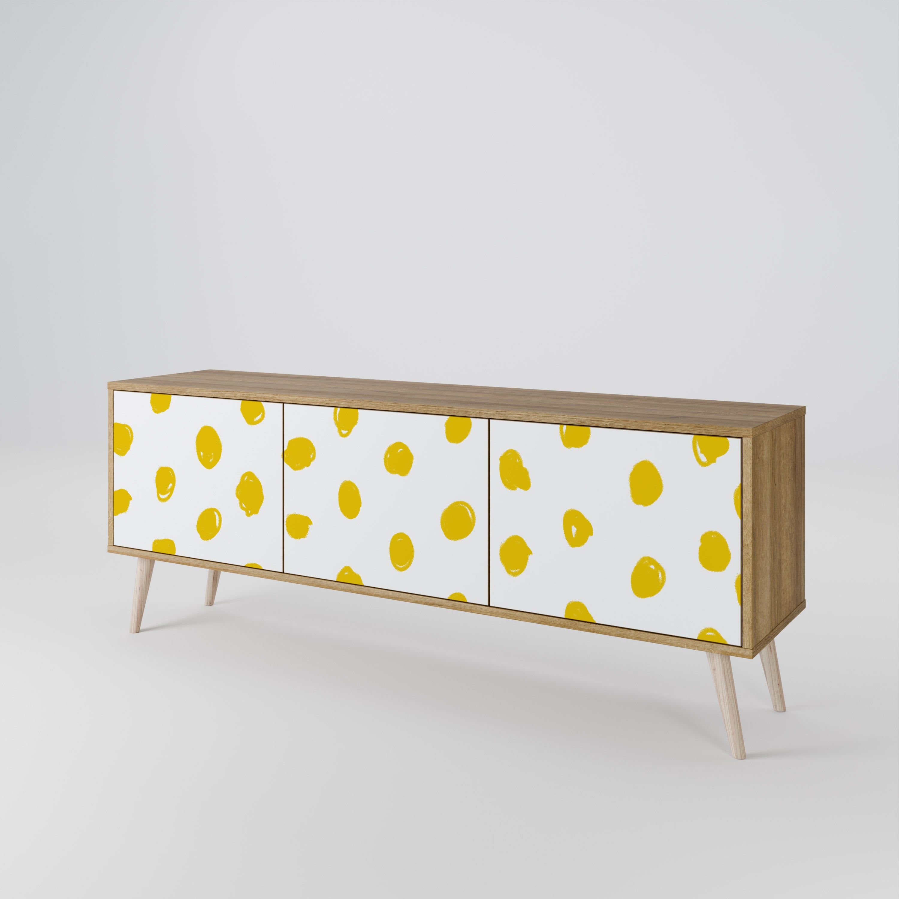 RADIANT REVERIE 3-Door TV Cabinet