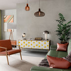 RADIANT REVERIE TV-Lowboard mit 3 Türen in Eiche-Optik