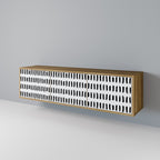 NIGHTY MELODIES TV-Lowboard mit 3 Türen in Eiche-Optik